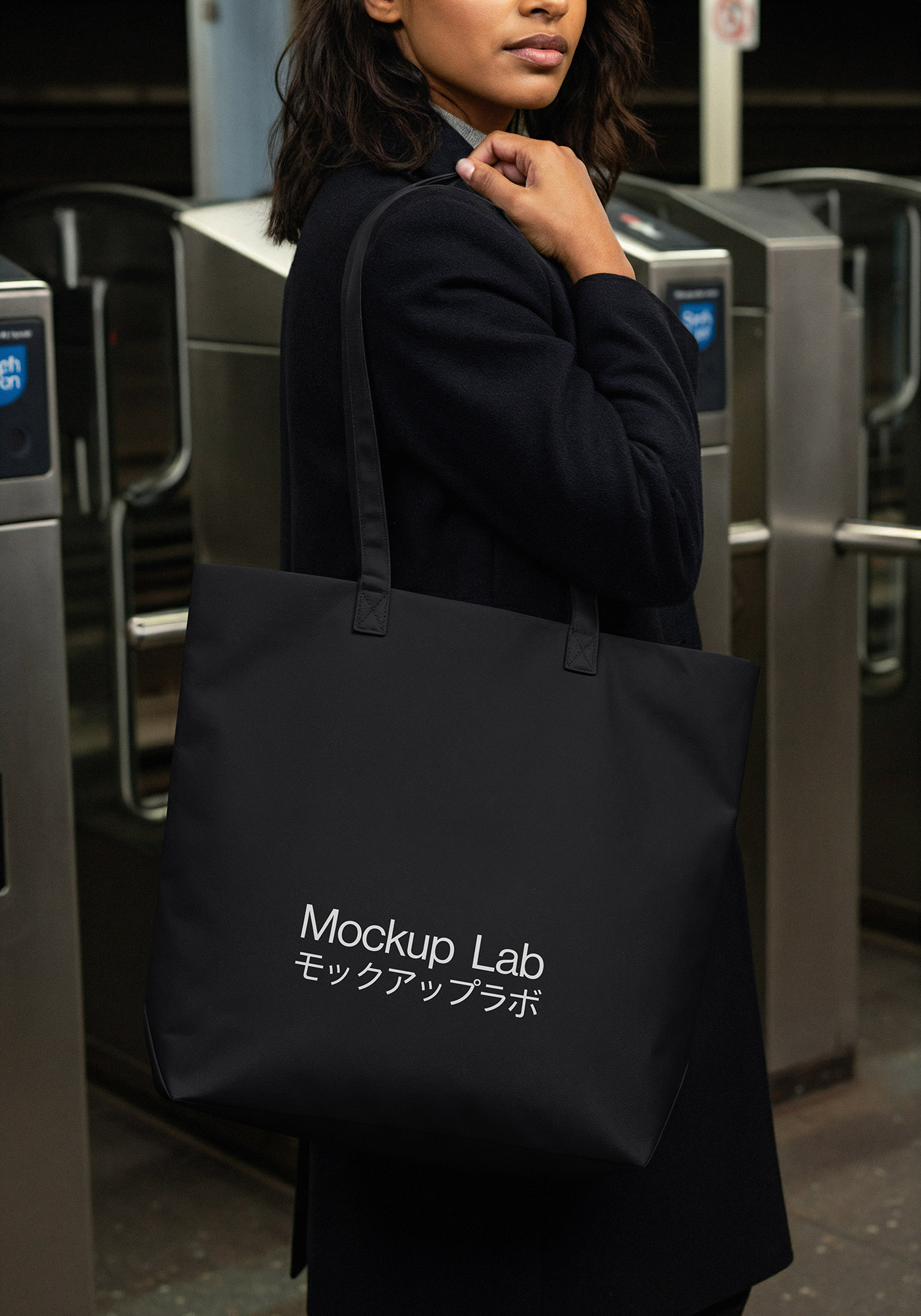 Tote Bag 08ML Mockup, Apparel & Bags, preview